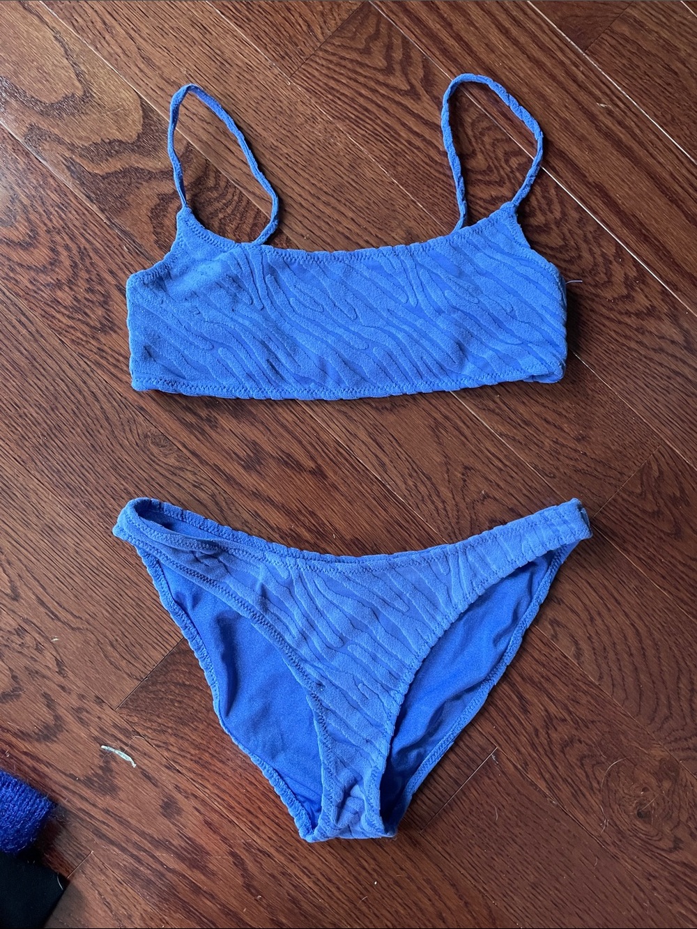 Triangl Textured Two-Piece Bikini Set